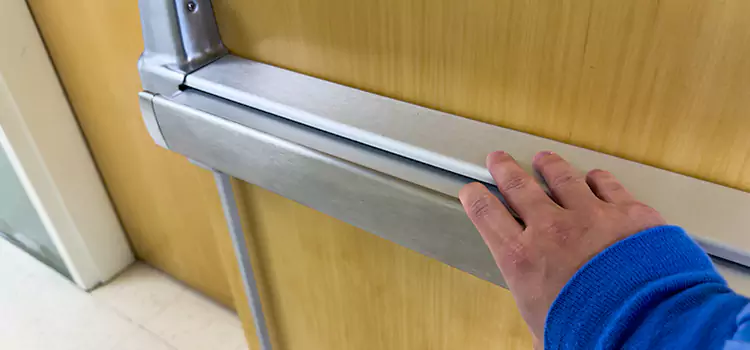 Installing a Push Bar on a Door Prattville